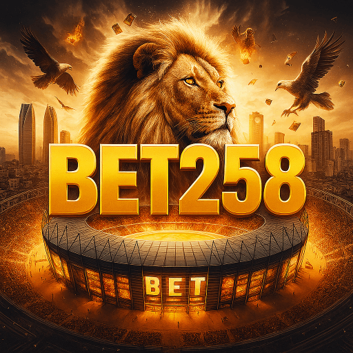 Imagem promocional da BET258 mostrando a plataforma e suas vantagens